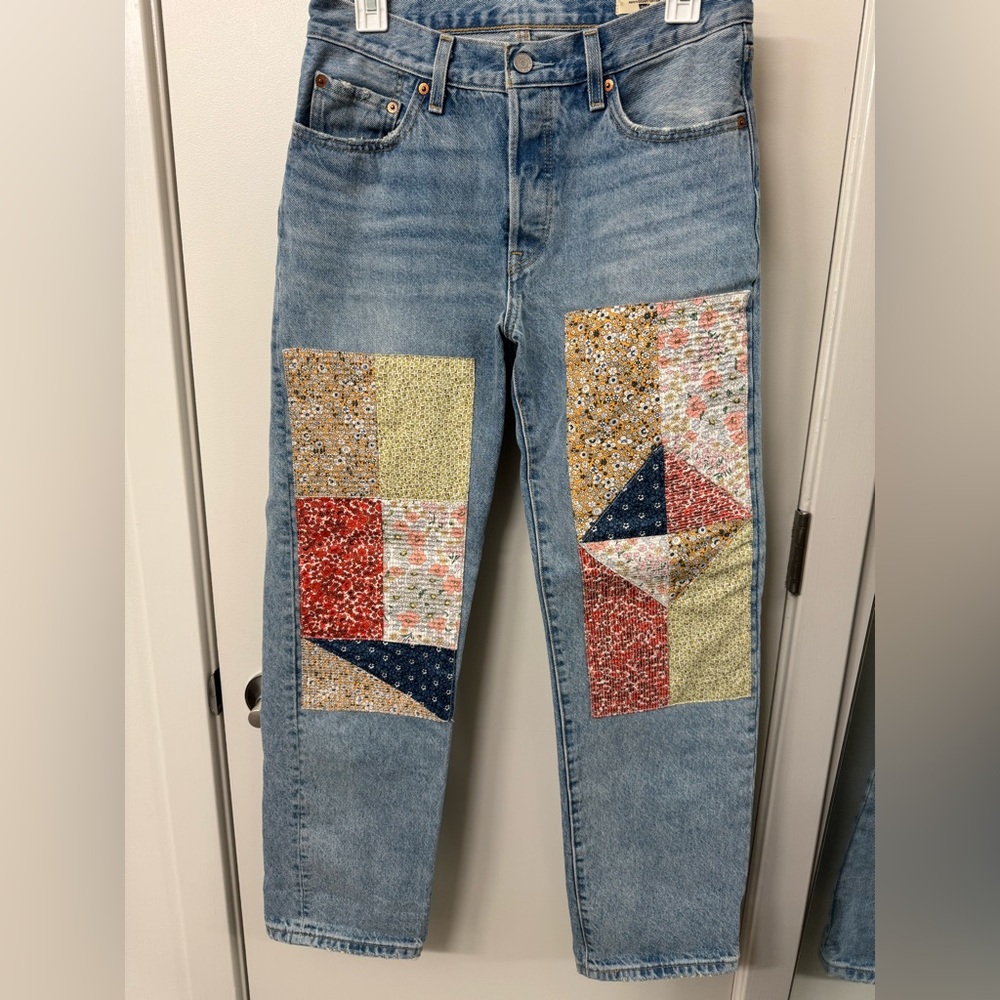 Levi’s 501 Limited Edition Women’s Patchwork Jeans W26 L30